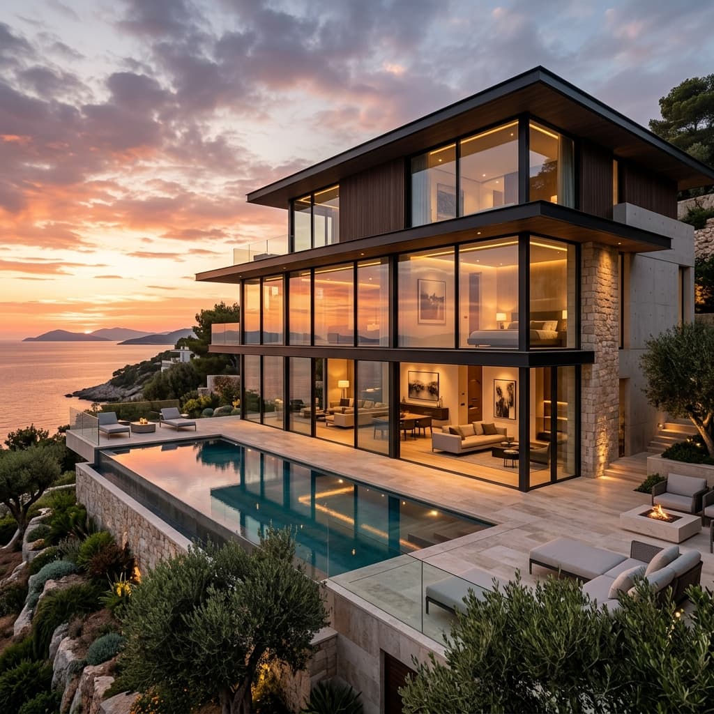 Luxury Villa Exterior